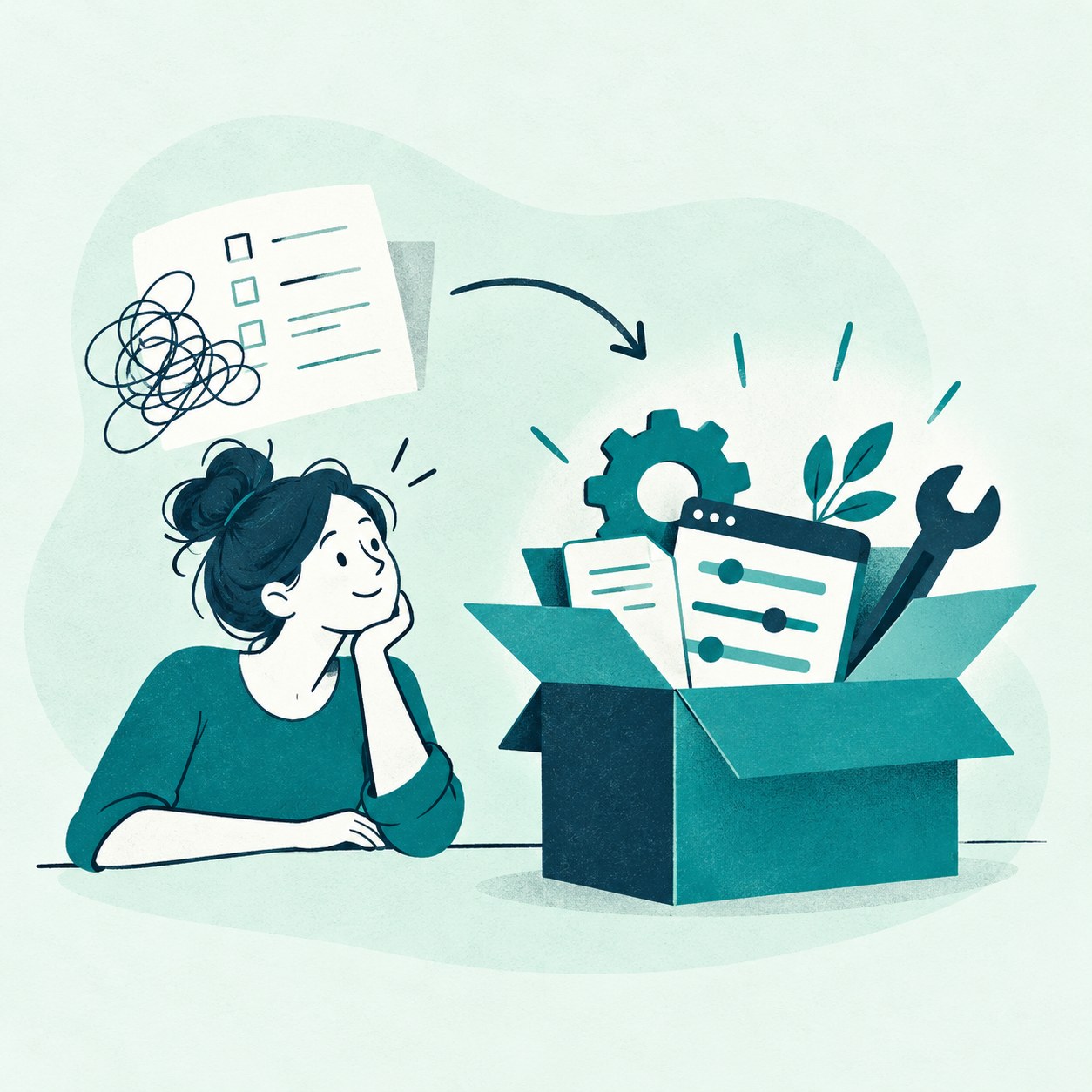 Illustration: Wertangebot entwickeln