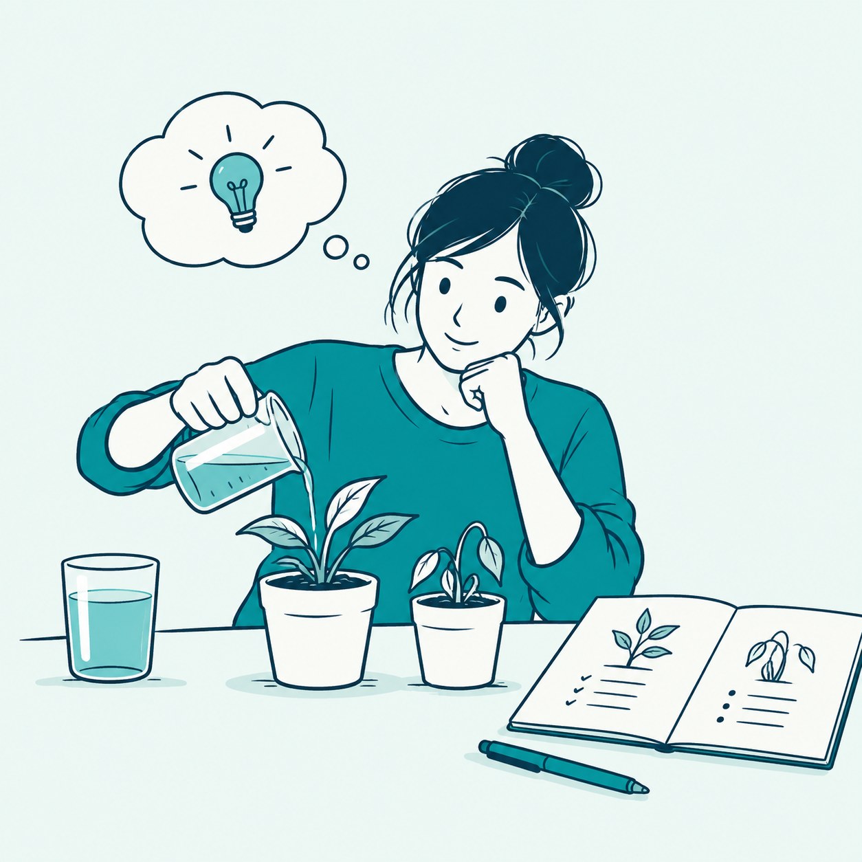 Illustration: Tests planen